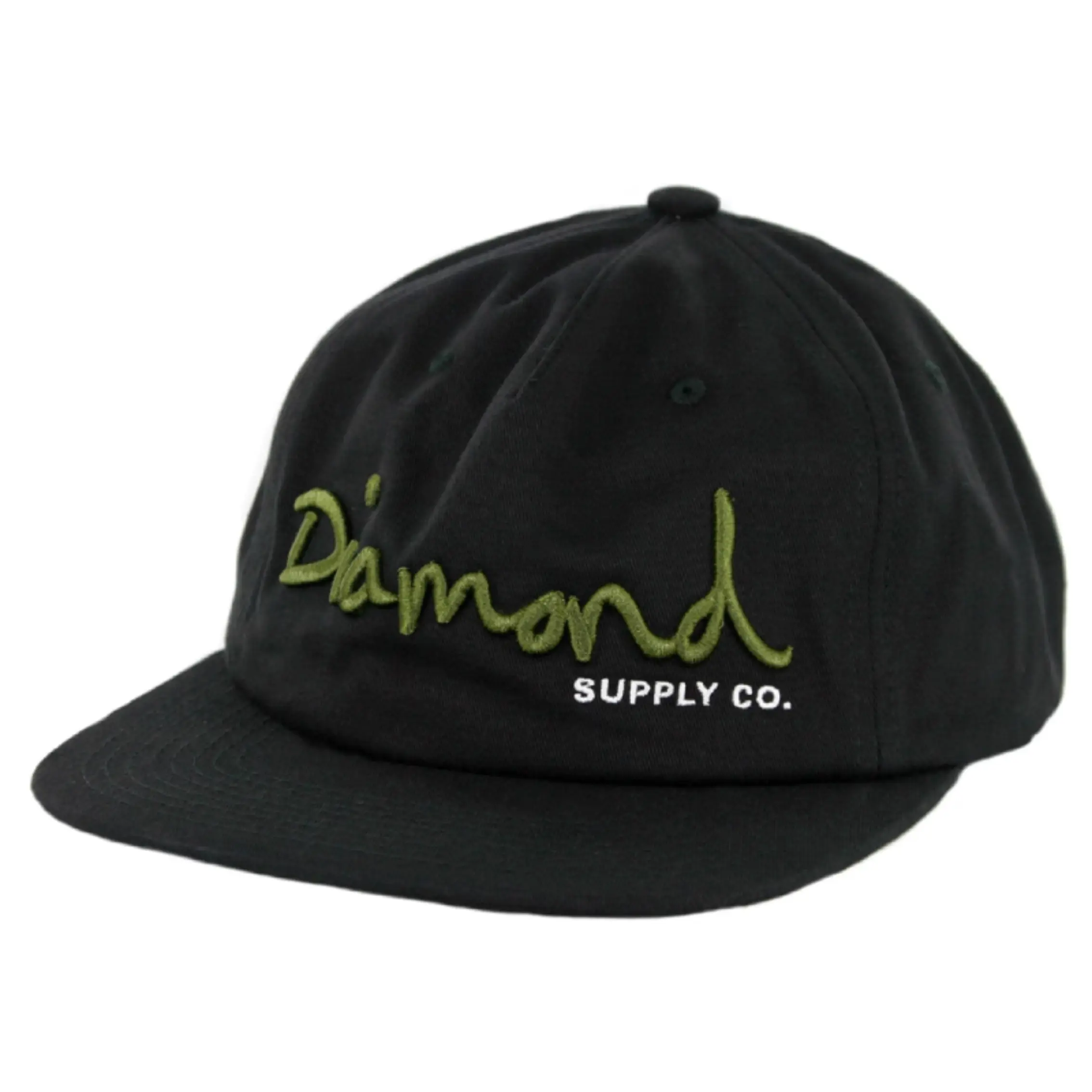 Black-Diamond-Supply-Co-OG-Script-Strapback-Hat-Diamond-Supply-Co.webp Diamond Supply Co OG Script Black Strapback Hat - Image 1