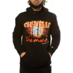 Diamond Supply Co. Burnout Crew Black Hoodie