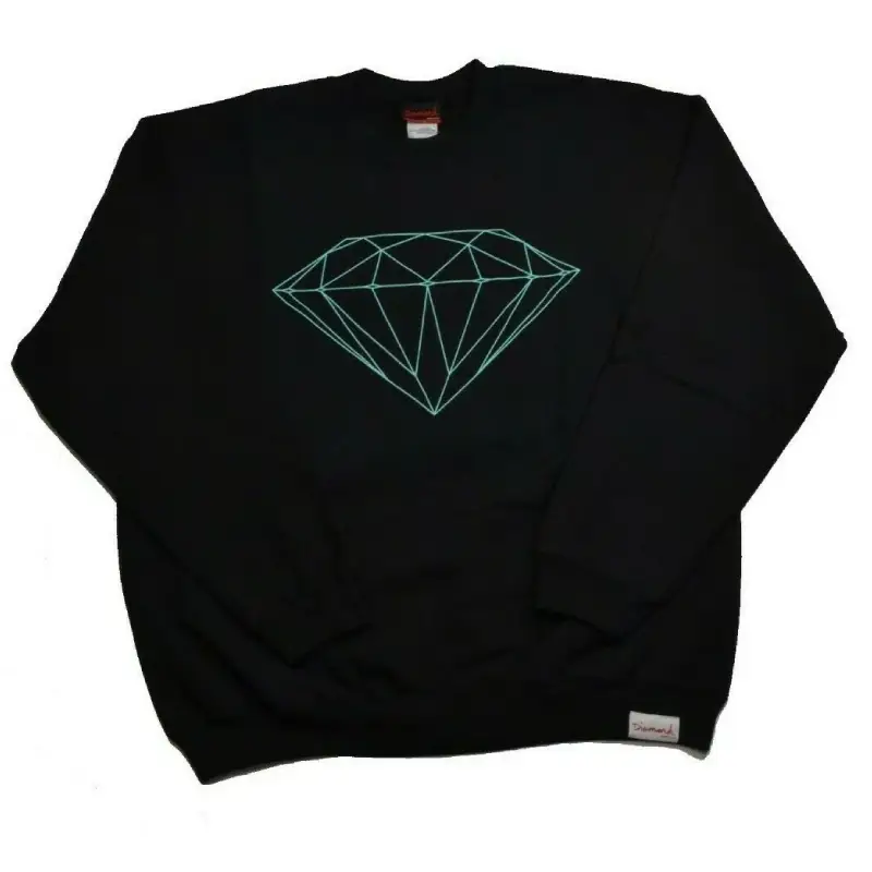 Black-Diamond-Supply-Co.-DIAMOND-LIFER-Crewneck-Sweatshirt-Diamond-Supply-Co.webp Black Diamond Supply Co. LIFER Crewneck Sweatshirt - Image 1