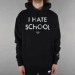 Diamond Supply Co. I Hate School Pullover Black Hoodie