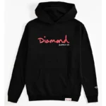 Diamond Supply Co. Kids OG Script Black Hoodie