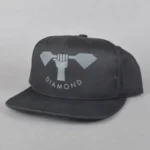 Diamond Supply Co. Black Strongarm Snapback Cap