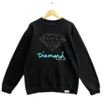 Diamond Supply Co. Crewneck Black Vintage Sweatshirt