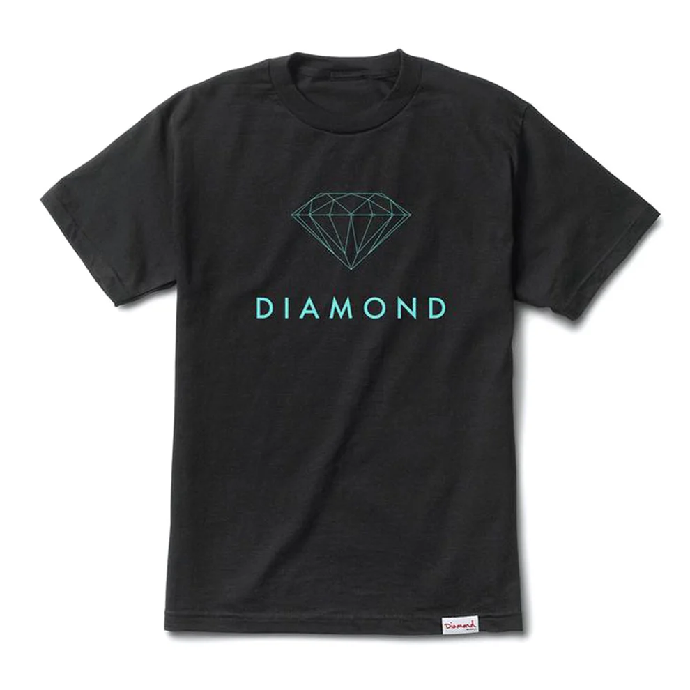 C17DMPA30BLK.webp Diamond Supply Co Futura Sign T-shirt Black - Image 1