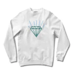 Diamond Supply Co Gem Crewneck Sweatshirt White