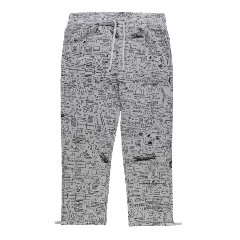 Gray-Diamond-Supply-Co.-x-Jean-Michel-Basquait-Pegasus-Sweatpants-1.webp Diamond Supply Co x Jean-Michel Basquait Pegasus Sweatpants - Image 1